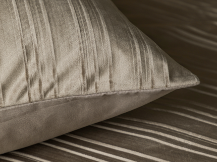 Dekbedovertrek Velvet Lining - Taupe