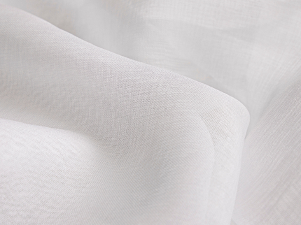 Fresh and Co 2-PACK: Vitrage Gordijnen - Haken of Ringen - Wit