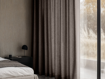 Fresh and Co Gordijnen met Linnen Look - Haken of Ringen