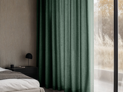 Fresh and Co Gordijnen met Linnen Look - Haken of Ringen