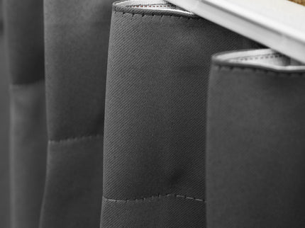 Fresh and Co Gordijnen Verduisterend & Isolerend - Haken of Ringen - Beige