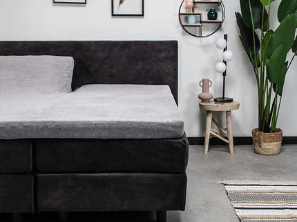 Fresh and Co Splittopper Hoeslaken - Badstof