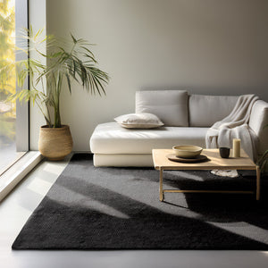 Hanse Home Handgeweven Jute Vloerkleed - Zwart