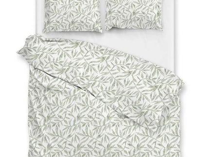 Zo!Home Dekbedovertrek Percale-Katoen - Ramoscello - Groen