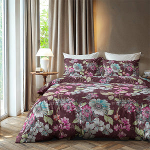 Zydante Dekbedovertrek Katoen-Flanel - Flower