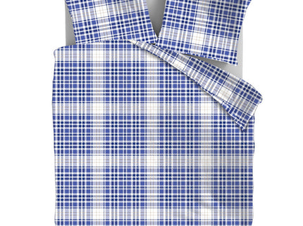 Zydante Dekbedovertrek Katoen-Flanel - Squares