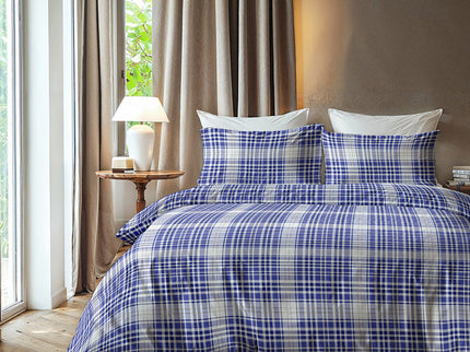 Zydante Dekbedovertrek Katoen-Flanel - Squares