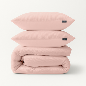 Zydante Dekbedovertrek Mousseline  - Roze
