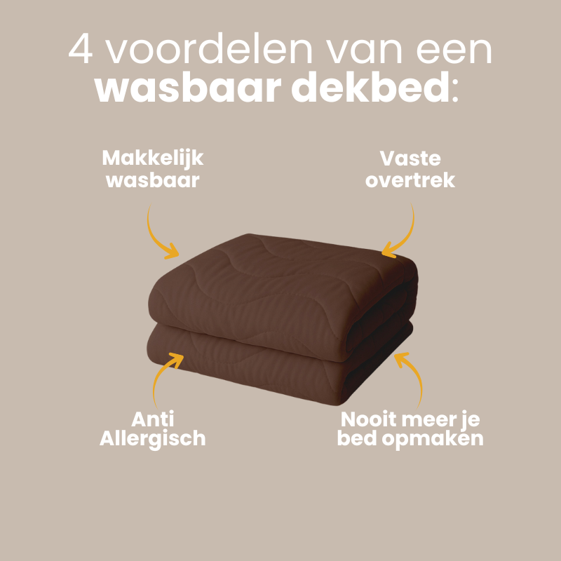Dekbed zonder overtrek of gewoon dekbed? Dit zijn de 7 belangrijkste verschillen