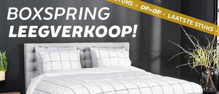 boxspring-leegverkoop