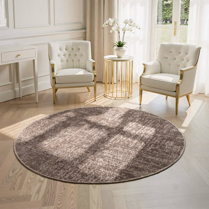 Vloerkleed Prisma Rond - Beige