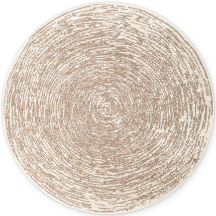 Vloerkleed Cavallo Rond - Creme beige