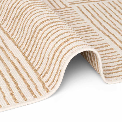 Vloerkleed Nightingale Rechthoekig - Jute wit