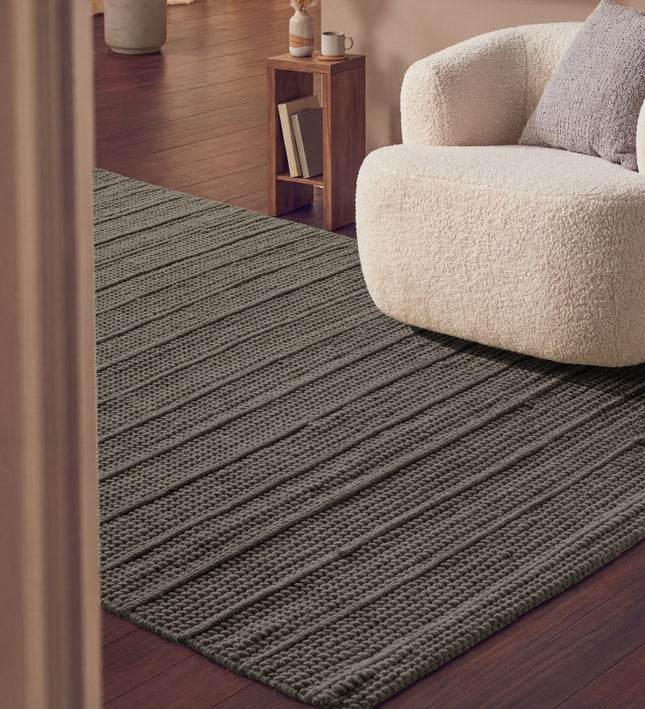 Vloerkleed Parker Rechthoekig - Bruin Grijs