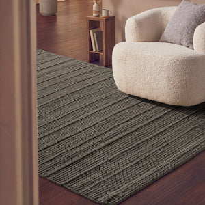 Vloerkleed Parker Rechthoekig - Bruin Grijs