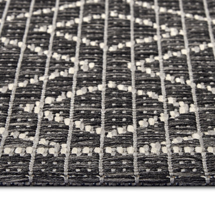 Vloerkleed Lahal Rechthoekig - Grijs Beige