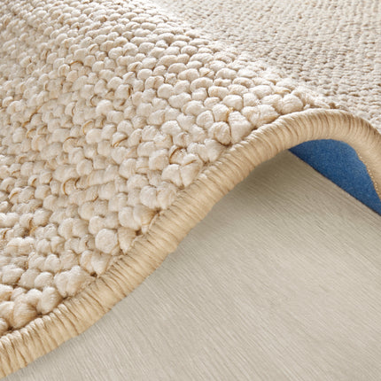 Vloerkleed Wolly Rond - creme