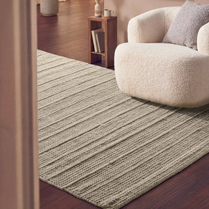 Vloerkleed Parker Rechthoekig - Natuurlijk Wit