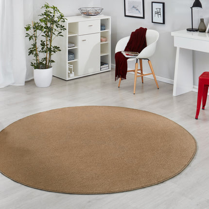 Vloerkleed Fancy Rond - Bruin
