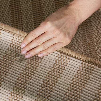 Vloerkleed Linley Rechthoekig - Jute Wit
