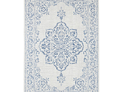 Buitenkleed Ornament - Blauw