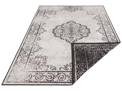 Dubbelzijdig Buitenkleed Triomphe - Zwart/Crème