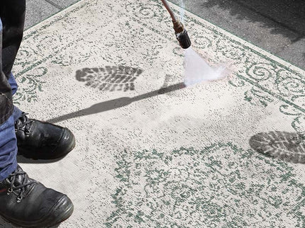 Dubbelzijdig Buitenkleed Triomphe - Groen/Crème