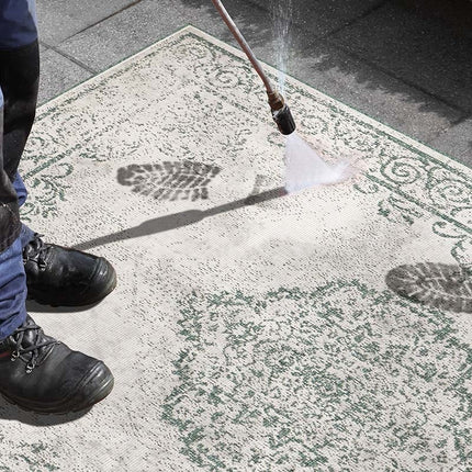 Dubbelzijdig Buitenkleed Triomphe - Groen/Crème