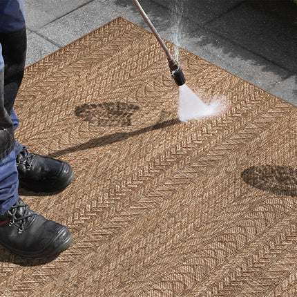 Buitenkleed Arrows - Beige