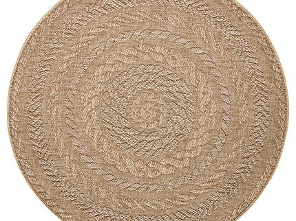 Jute Buitenkleed Woods - Rond