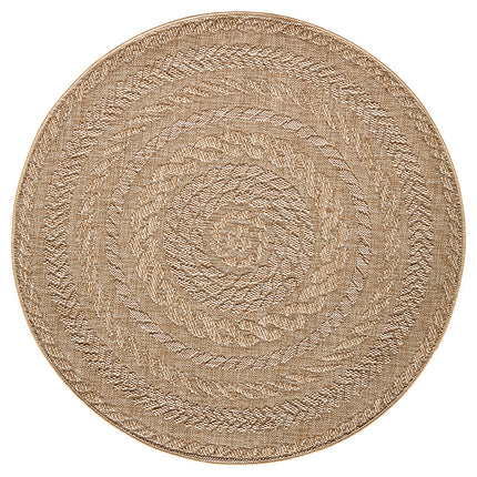 Jute Buitenkleed Woods - Rond