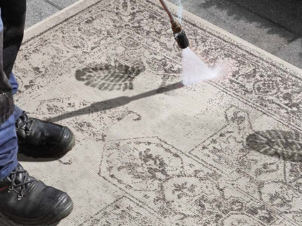 Dubbelzijdig Buitenkleed Borbon Rond - Grijs