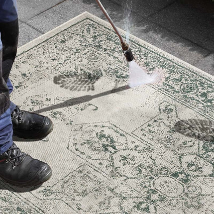 Dubbelzijdig Buitenkleed Borbon - Groen