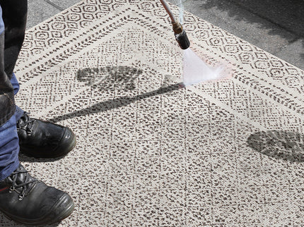 Dubbelzijdig Buitenkleed Victoria - Zwart