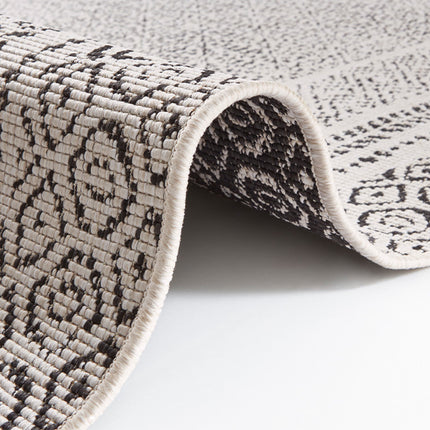 Dubbelzijdig Buitenkleed Victoria - Zwart