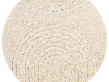 Vloerkleed Norwalk Rond - Crème