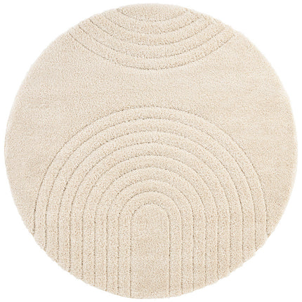 Vloerkleed Norwalk Rond - Crème