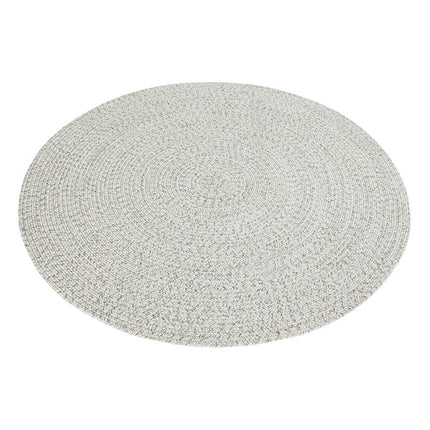 Jute Buitenkleed Braids Rond - Grijs