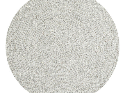 Jute Buitenkleed Braids Rond - Grijs