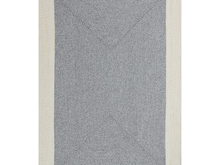 Jute Buitenkleed Braids - Grijs/Crème