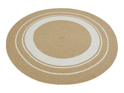 Jute Buitenkleed Braids Rond - Beige