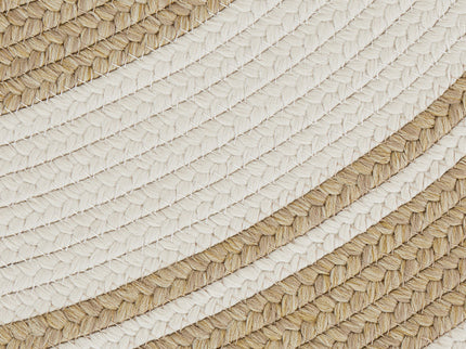 Jute Buitenkleed Braids Rond - Beige