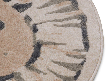 Vloerkleed Kids Little Lion Rond - Beige