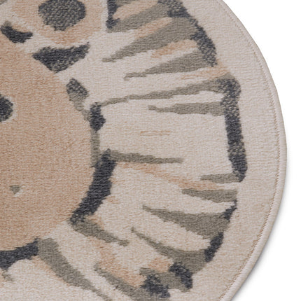 Vloerkleed Kids Little Lion Rond - Beige