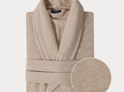 Luxe Badjas Bouclé - Beige