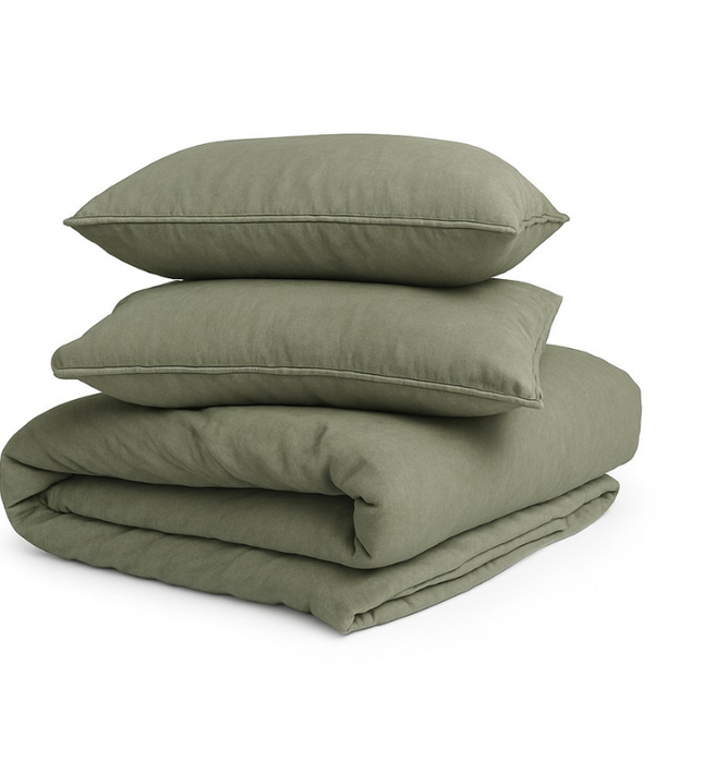 Dekbedovertrek Stonewashed - Taupe