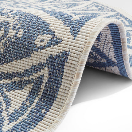 Vloerkleed Lilja  - blauw