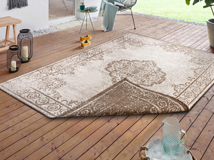 Dubbelzijdig Buitenkleed Triomphe - Beige/Crème