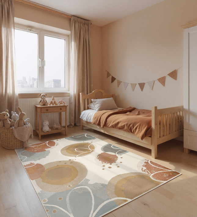 Vloerkleed Marigold Rechthoekig - Creme Multicolor