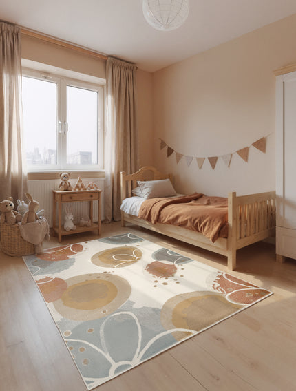 Vloerkleed Marigold Rechthoekig - Creme Multicolor